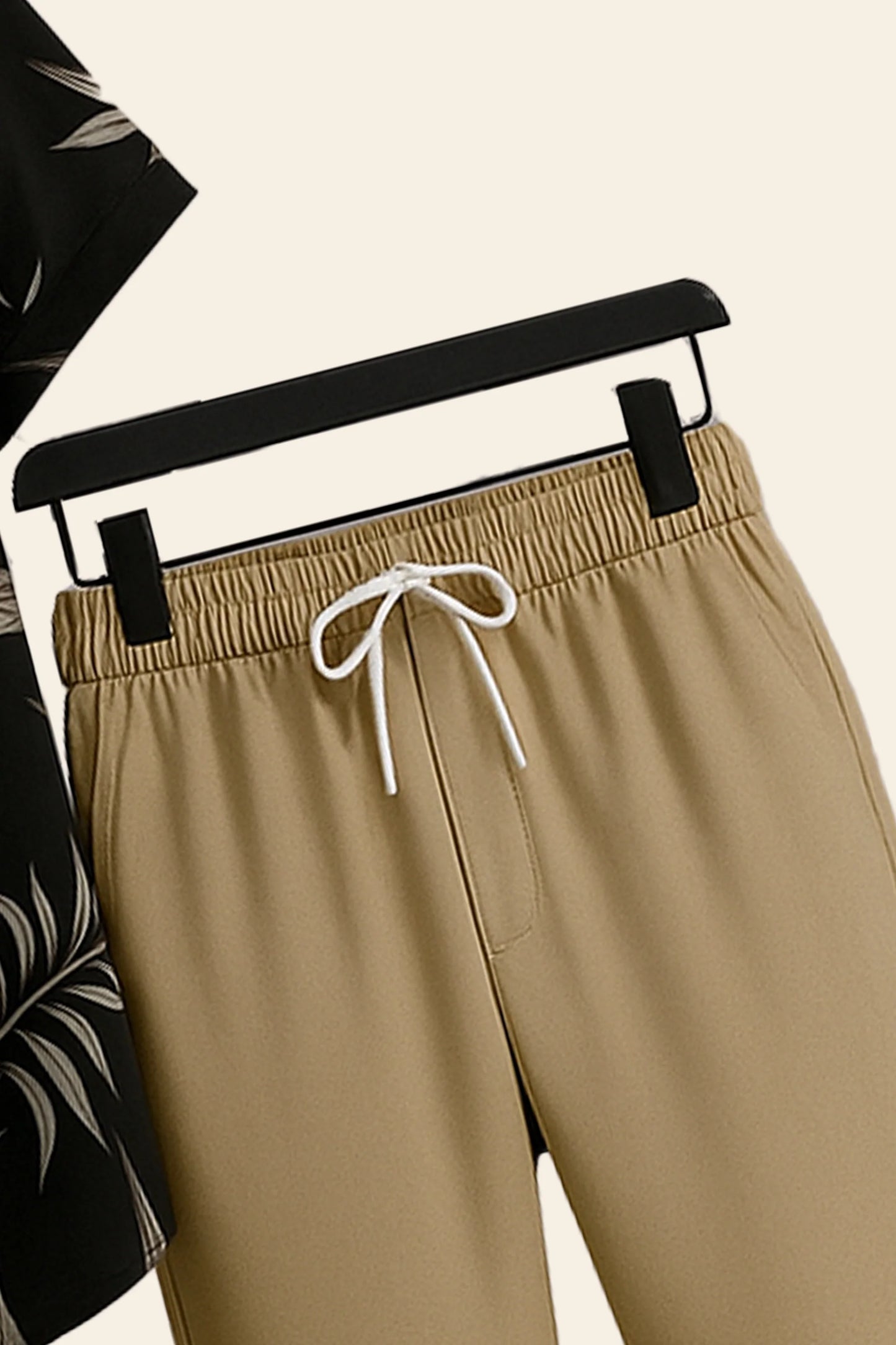 Golden Leaf Men's Casual Half Sleeve Shirt and Full Pant Set