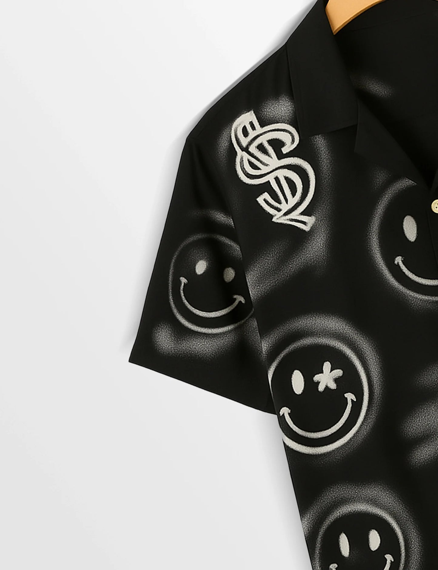 Black Smile Signature Soft Cotton Shirt for Men