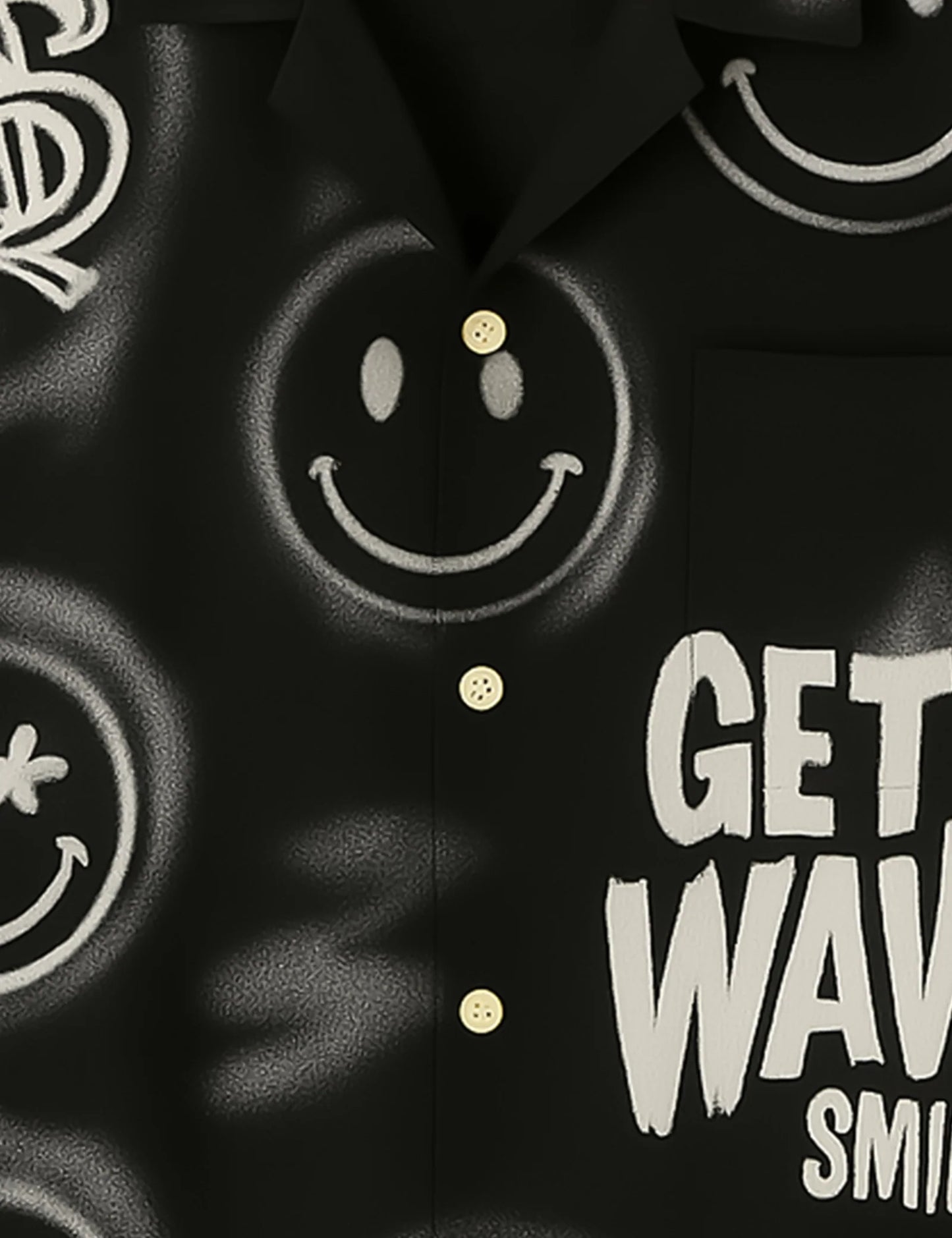 Black Smile Signature Soft Cotton Shirt for Men