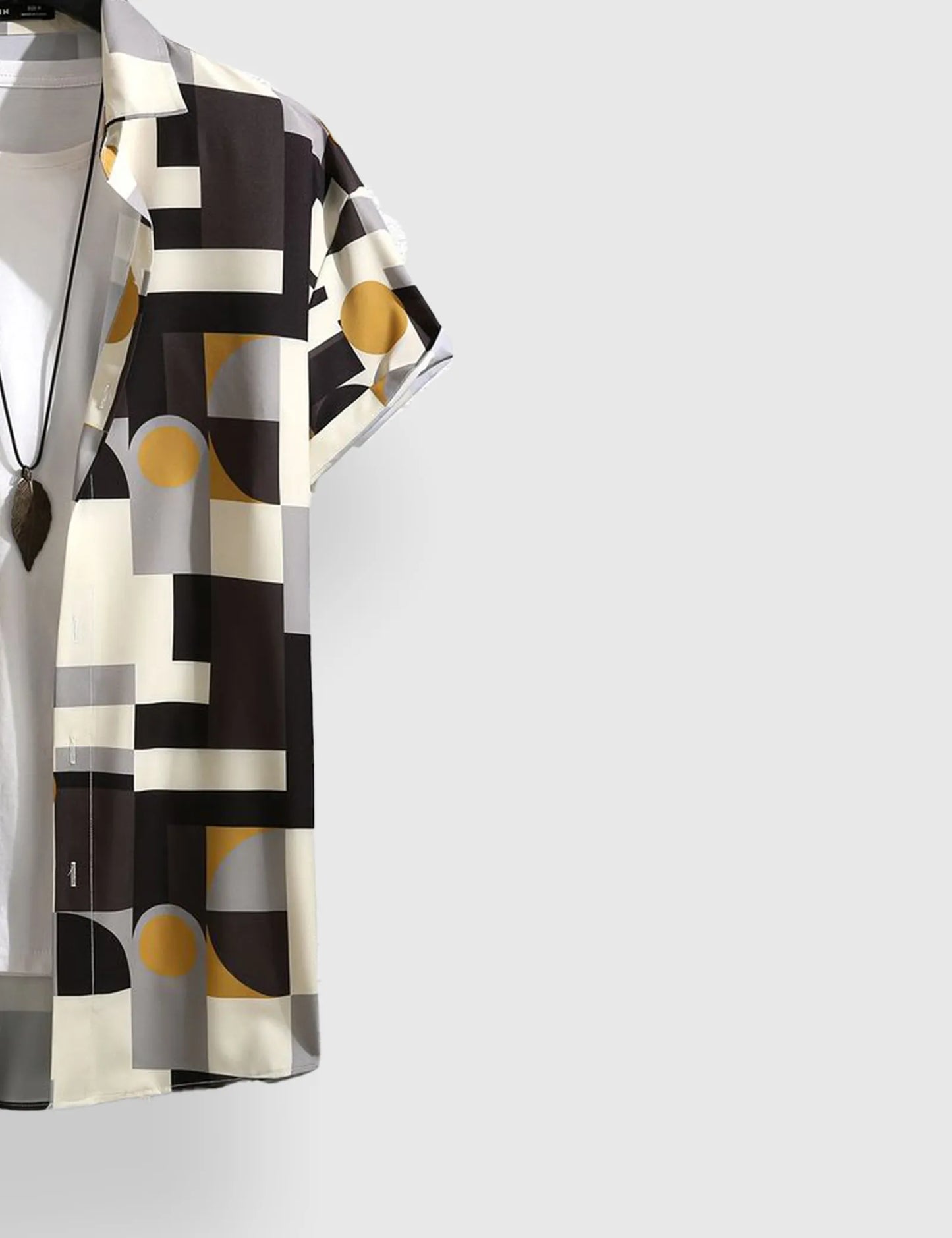 Minecraft Blocks Men's Half Sleeves Printed Shirt Exclusive