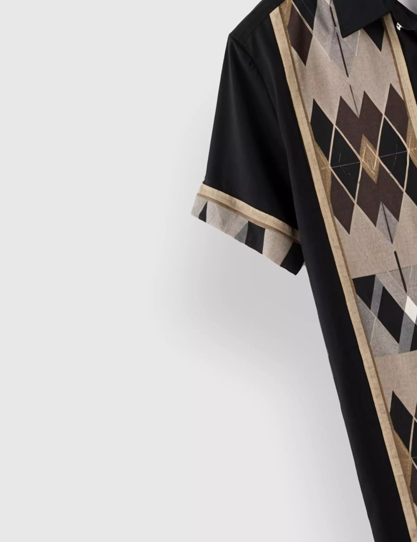 Black Arrow Designer Men's Half Sleeves Printed Shirt Exclusive